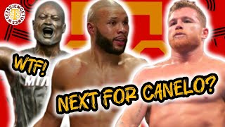 Canelo NEGOTIATIONS with ChrisEubank Jr REIGNITED  Heavyweight ELIMINATION Dwyane Wade Statue [upl. by Duky]