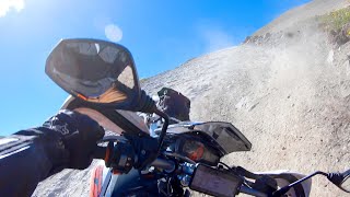 Crashing my bike on Imogene Pass [upl. by Aisetal]