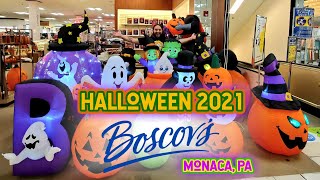 HALLOWEEN 2021 AT BOSCOVS  Monaca PA [upl. by Atnod]