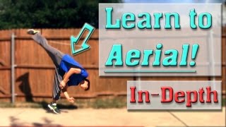 How to do an Aerial  Handless Cartwheel Tutorial [upl. by Kecaj]