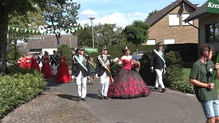 Kreisschützenfest Boke  Königinnen und Hofstaatskleider  Sonntag 04 September 2022 [upl. by Ahsekan615]