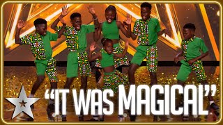 Ghetto Kids get a Golden Buzzer MIDPERFORMANCE  Unforgettable Audition  Britains Got Talent [upl. by Everick297]