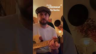 “Because” by The Beatles Abbey Road Guitar cover Rotary “Leslie” speaker pedal demo [upl. by Eddina34]