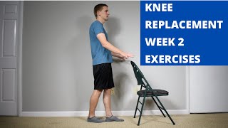 Exercises Week 2 After Knee Replacement [upl. by Harlamert605]