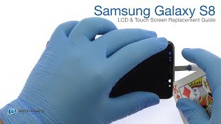 Samsung Galaxy S8 LCD amp Touch Screen Replacement Guide  RepairsUniverse [upl. by Krongold]