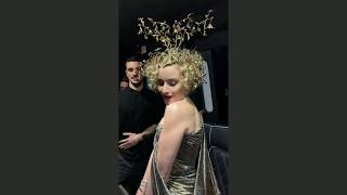 JULIA GARNER BEHIND THE SCENSE MET GALA 2019 [upl. by Cynthy976]