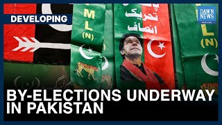 ByElections On 21 NA Provincial Seats Under Way In Pakistan  Dawn News English [upl. by Eimmij]