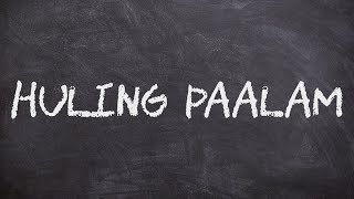 Huling Paalam Original Song [upl. by Nerehs]