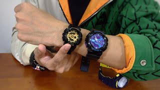 Mail unboxing  Casio BA110GB Gold Black BabyG watch review [upl. by Lesley]