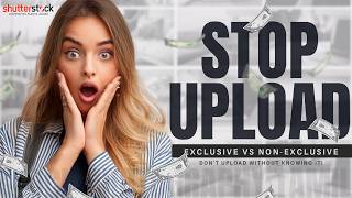 Whats the Difference Exclusive vs NonExclusive Stock Photography  PSD Guide [upl. by Nhguavad]