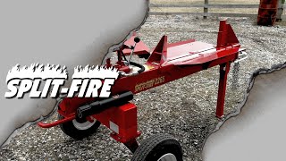 SPLITFIRE 2265  Splitting Elm with the 2265 at your homestead [upl. by Monk332]