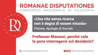 Professor Marassi perchè vale la pena interrogarsi sul desiderio [upl. by Cate]