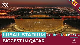 Qatar’s 2022 World Cup Lusail Stadium  Al Jazeera Newsfeed [upl. by Aridaj890]