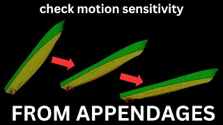 How to easily evaluate sensitivity studies on appendage details [upl. by Atteval]