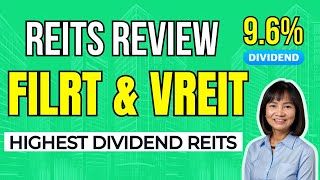 FILRT and VREIT REVIEW  Should You Buy the Highest Dividend REITs  Filinvest and Vistaland REITs [upl. by Terb]