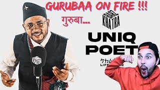 GBOB DISS UNIQ BRUTAL DISS TO NEW NEPALI RAPPERS UNIQ POET IS KHATRA UNIQ POET  Khatra Barz [upl. by Spence]