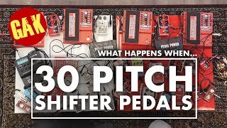 30 Pitch Shifters All At Once  What Happens When [upl. by Dolorita]