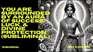 YOU ARE SURROUNDED BY AN AURA OF SUCCESS LUCK amp DIVINE PROTECTION SUBLIMINAL [upl. by Eiduj847]