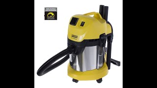 ремонт пылесоса  Замена двигателя Karcher WD3 [upl. by Annawat]