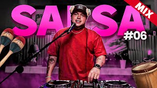 SALSA MIX 06 DOMINICANAS  DJ SCUFF [upl. by Einalam223]