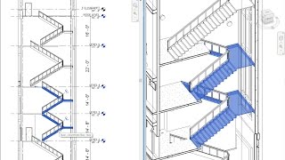 Revit 2018 New Feature  Multistory Stairs [upl. by Vinson]