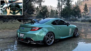 700HP Subaru BRZ  Forza Horizon 5  Thrustmaster T300RS  TH8A Shifter Gameplay [upl. by Michelle]