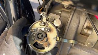 CJ750 M1S 2006 Kickback Starter Problem with Right Cylinder [upl. by Neila986]