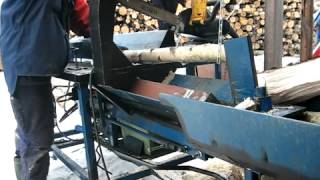 Homemade Firewood Processor [upl. by Kirbee202]