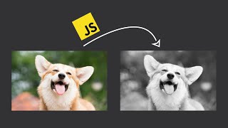 Convert an Image to Grayscale with JavaScript [upl. by Oesile]