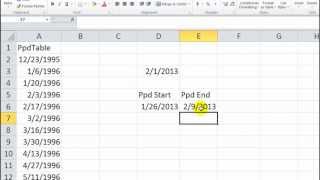 Excel VBA Tips n Tricks 11 Find the Pay Period Start Date and End Date  Easy [upl. by Fidelio655]