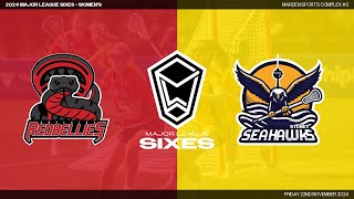 Adelaide Redbellies v Sydney Seahawks  2024 Major League Sixes  Womens [upl. by Rengia]