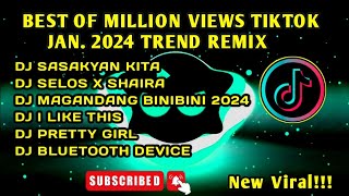 BEST OF MILLION VIEWS TIKTOK DANCE JANUARY 2024 TREND REMIX [upl. by Ikim40]