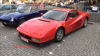 Ferrari Testarossa visits car event [upl. by Kluge]