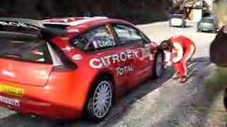 SÃ©bastien Loeb  Rallye de Monte Carlo 2008  Burzet [upl. by Ami]