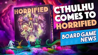 A New HORRIFIED  Board Game News [upl. by Ehav]