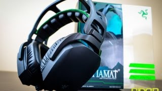 Razer Tiamat 22 Analog Gaming Headset Unboxing  Written Review [upl. by Ahsenik]