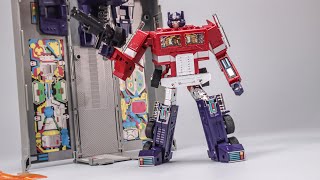 This is for everyone！4th Party KO C01 KC01 Optimus Prime G1 version [upl. by Okin]