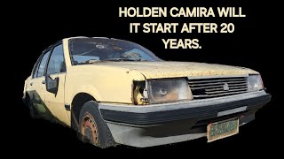 Holden Camira Will It Start After 20 Years  EP1 [upl. by Nakasuji]