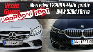 UPOREDNI TEST BMW 320d XDrive protiv Mercedes C220D 4Matic [upl. by Louanne58]