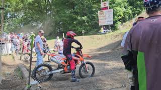 Anthonys KTM 250 4 stroke 200 class New Ulm Hillclimb 82723 [upl. by Koch]