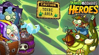 A deck that distribute poisonous stomps PvZ Heroes [upl. by Eterg]