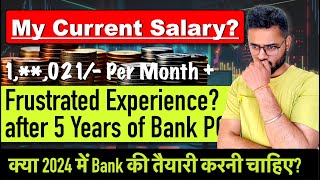 🤬Reality of Bank Jobs Frustrated Experience after 5 Years of Bank PO Job sbipo ibpspo bankpo [upl. by Ashti]