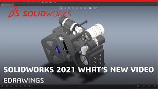 Whats New in SOLIDWORKS 2021  eDrawings [upl. by Abbie]