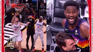 DeAndre Ayton MAGICAL GAMEWINNING AlleyOop Dunk  Game 2 WCF  2021 NBA Playoffs [upl. by Alletsirhc]