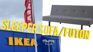 Ikea Balkarp Sleeper SofaFuton  Set Up and Review [upl. by Ettenwad]