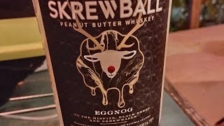 skrewball peanut butter whisky eggnog [upl. by Decima]