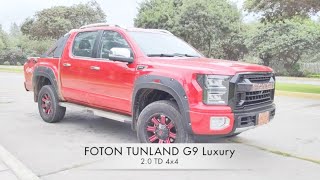 FOTON Tunland G9 Luxury 20 TD 4x4 a prueba [upl. by Vanhomrigh]