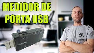 MEDIDOR DE PORTA USB  VOLTAGEM E AMPERAGEM [upl. by Eenrahc997]