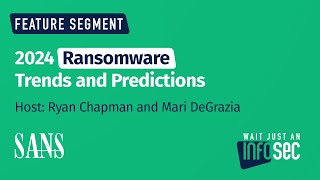 2024 Ransomware Trends and Predictions  FEATURE SEGMENT [upl. by Lyrem335]