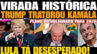 Urgente VITÓRIA DE TRUMP NOS EUA VIRADA HISTÓRICA LULA CHORA DESESPERADO COM ESSA POSSIBILIDAD [upl. by Friedland]